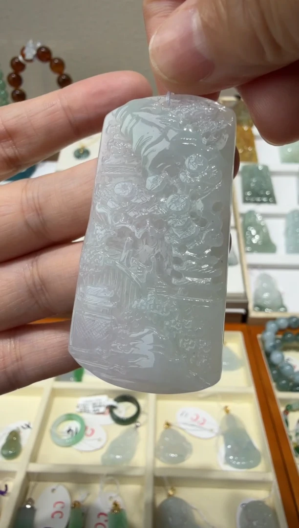 未镶嵌挂件翡翠A货翡翠多样性孤品