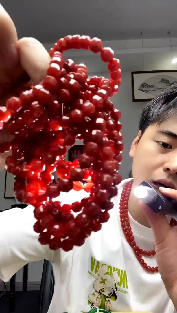 玛瑙/玉髓颈饰未镶嵌玛瑙手串