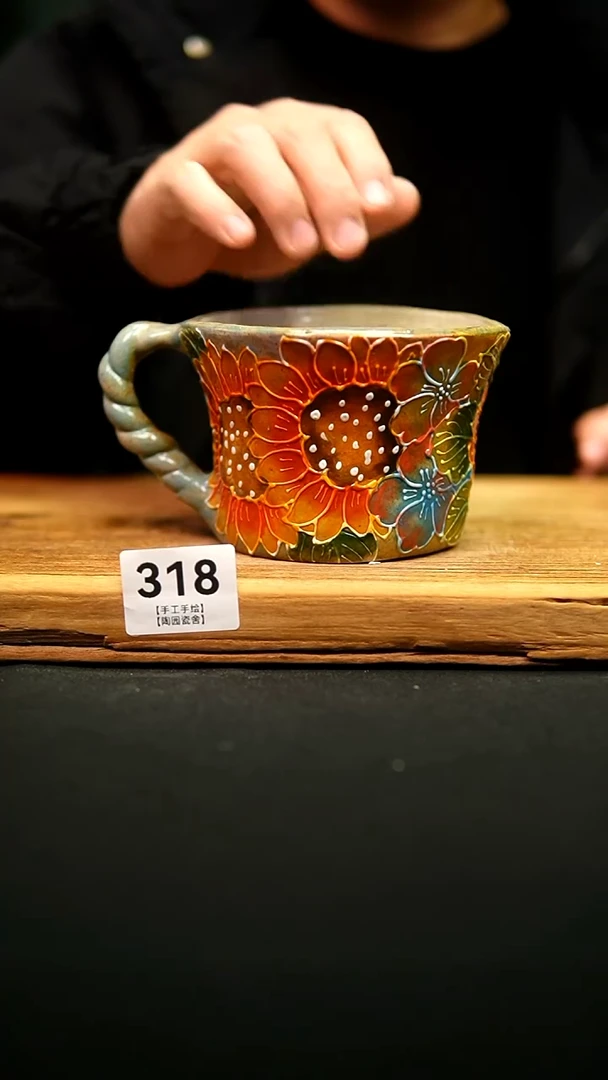 @@陶园瓷舍@@纯手工手绘@高温釉下彩