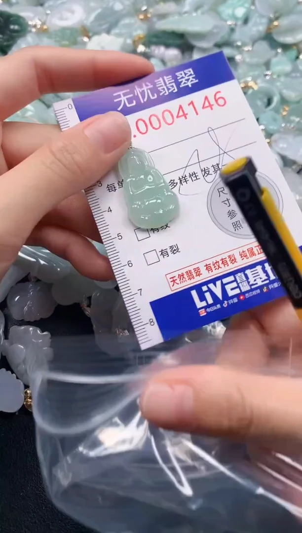 颈饰未镶嵌翡翠4146