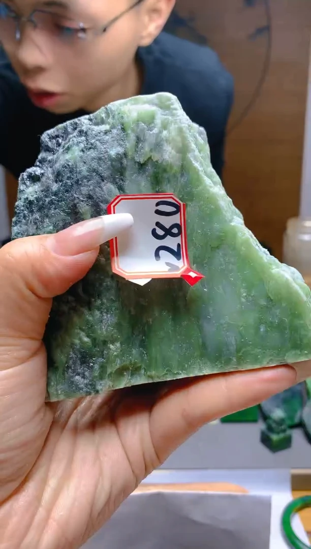 【闪购商品】和田玉（碧玉）珠宝半成品未镶嵌1