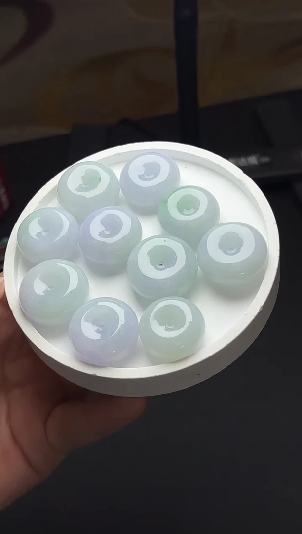 颈饰未镶嵌翡翠YM1171-2 算盘扣多样性发一件