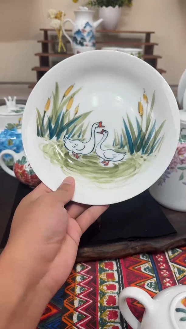 瓷景德镇高温釉下陶瓷