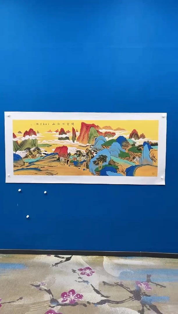 【闪购商品】国画张-小六尺山水/无框/W