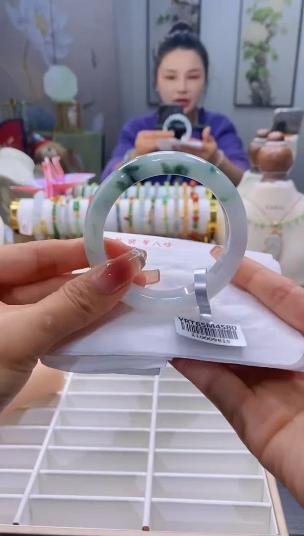 未镶嵌手镯翡翠125号55.2/12.1*8.6