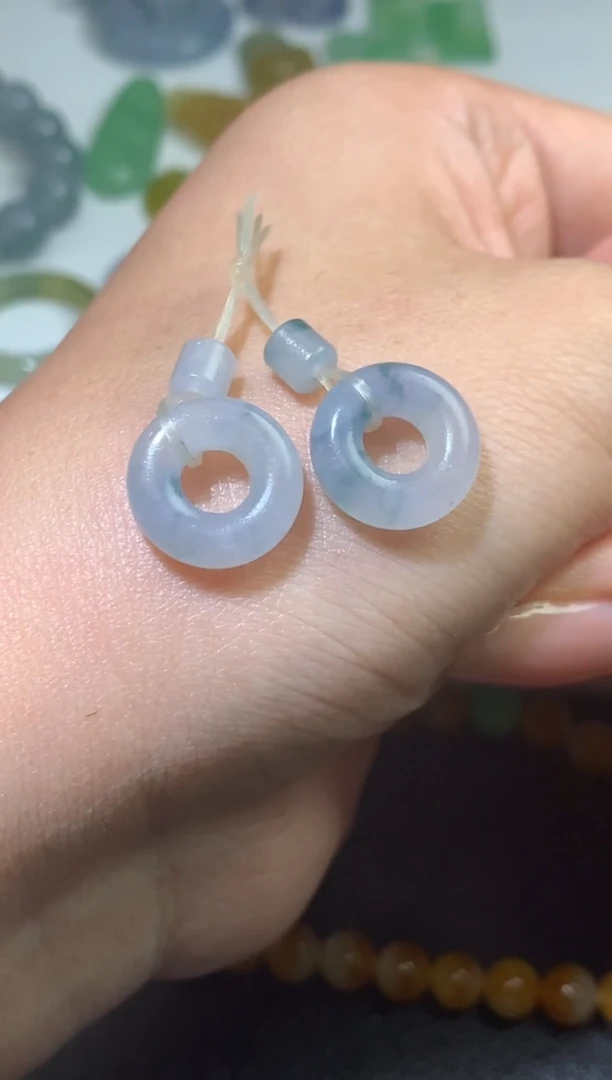 未镶嵌定制翡翠毛货 13.7*4.5