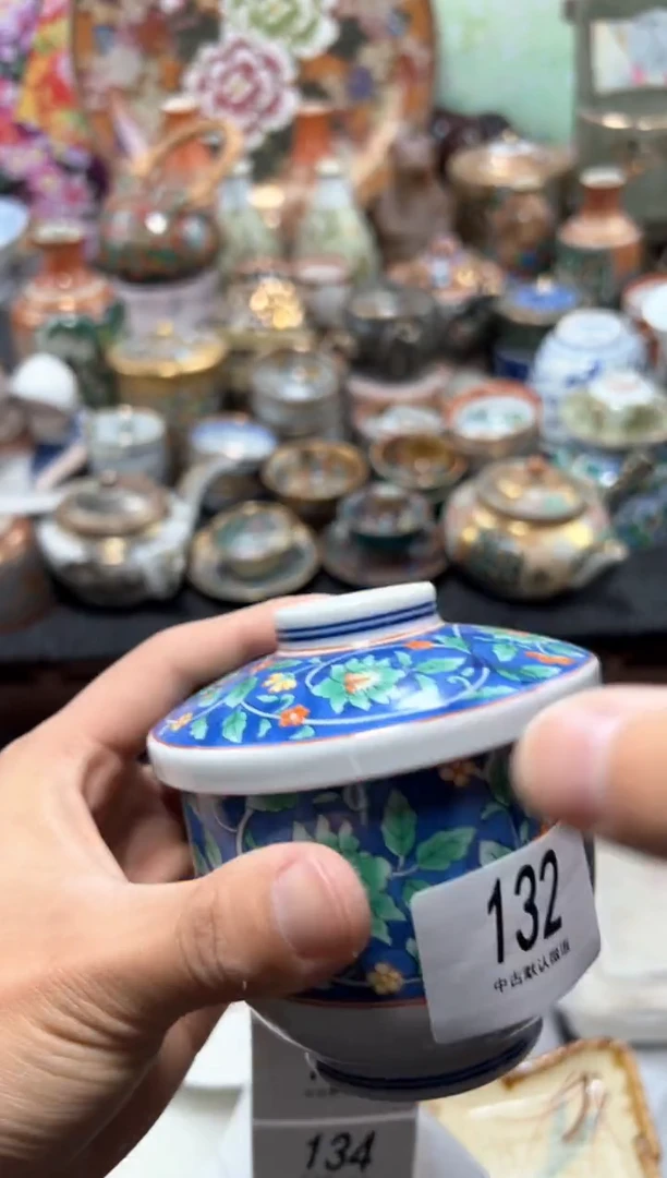 瓷片夏目海外回流瓷器中古品。