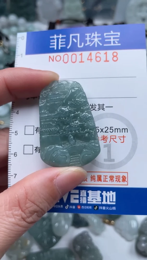 颈饰未镶嵌翡翠14618