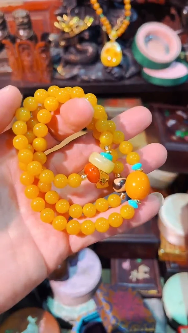 【闪购商品】蜜蜡颈饰未镶嵌安哥精选专属链接0404