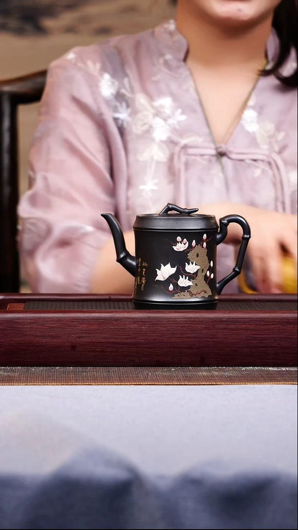 茶壶紫砂宜兴原矿紫砂作品