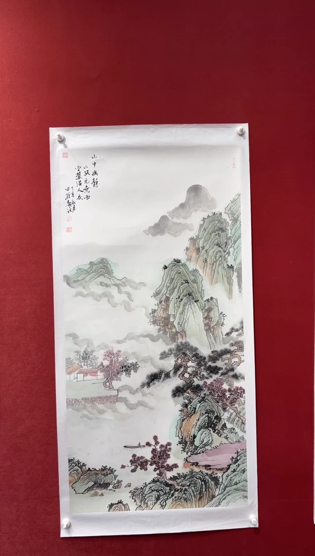 国画老师创作作品  123