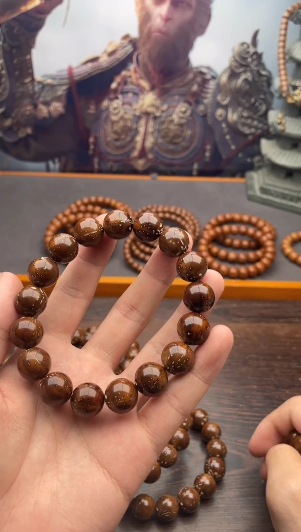 紫金鼠手串5号光珠