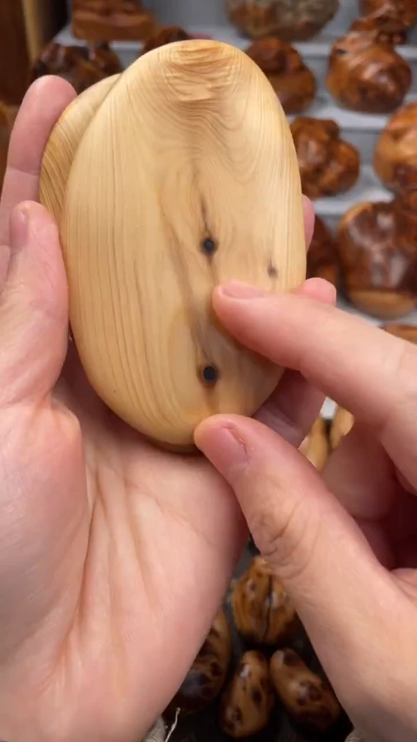 木太行崖柏陈化精品刮痧板把件/雕刻件-完美主义勿拍