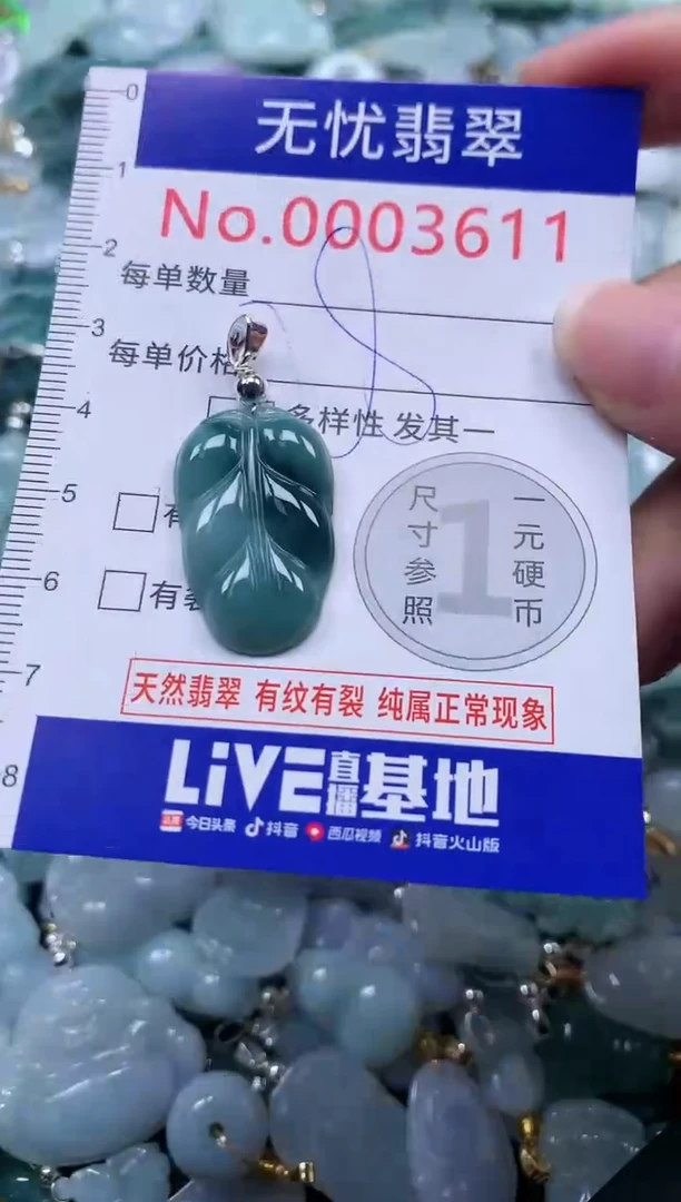 颈饰未镶嵌翡翠3611