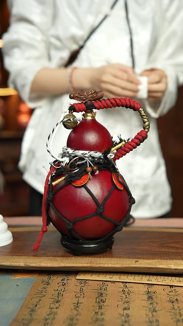 36号精品大漆酒葫芦防腐防渗装水茶酒