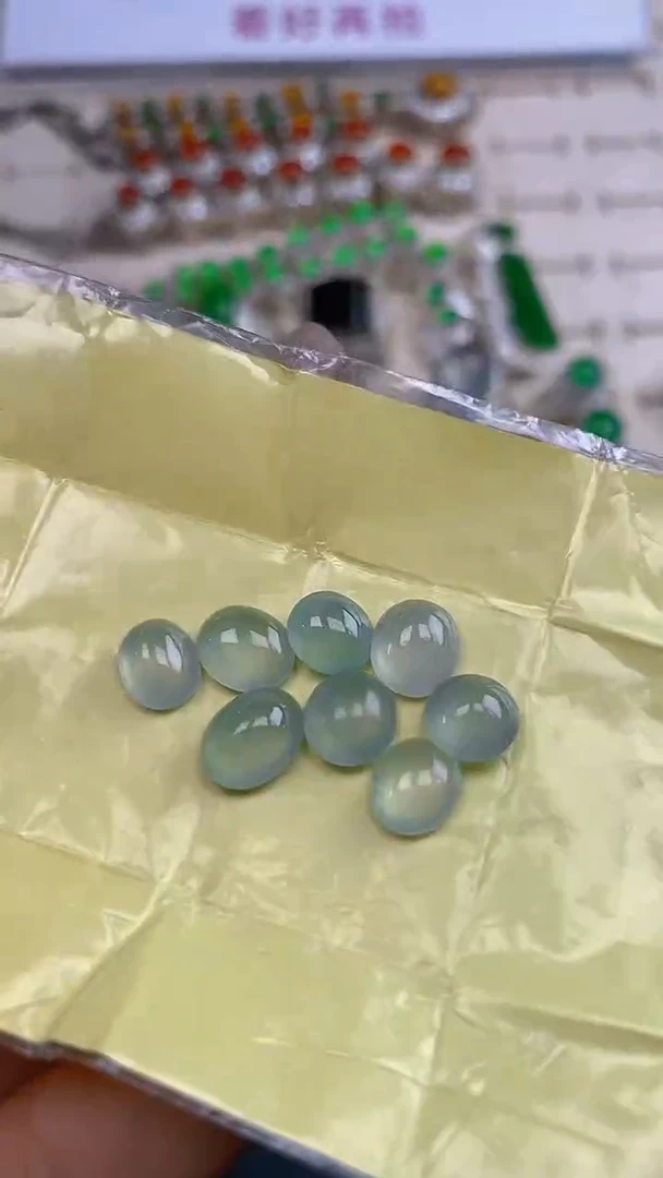 定制翡翠未镶嵌天然翡翠蛋面199