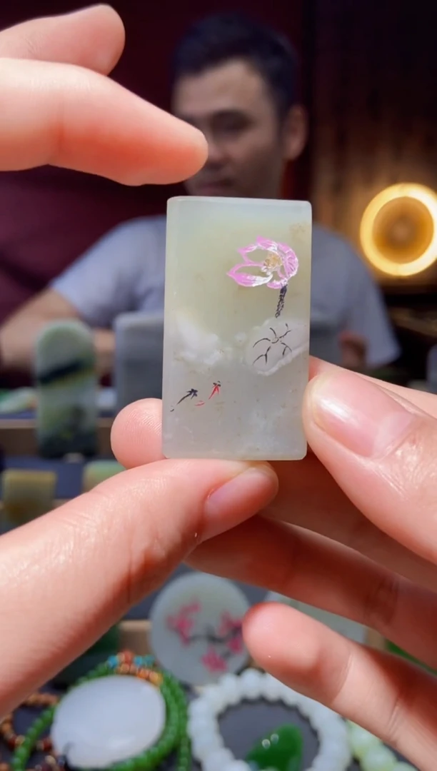 和田玉未镶嵌挂件yc