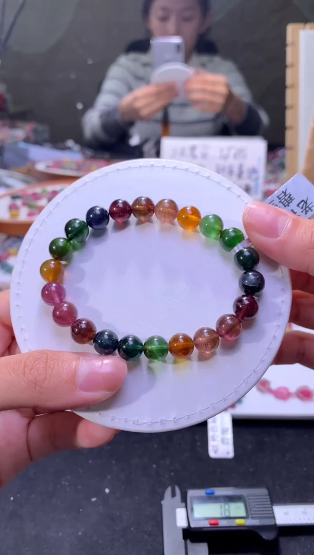 未镶嵌手串碧玺A22【天然碧玺】