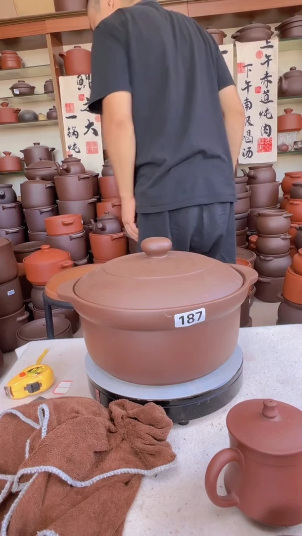 宜兴紫砂5升锅187