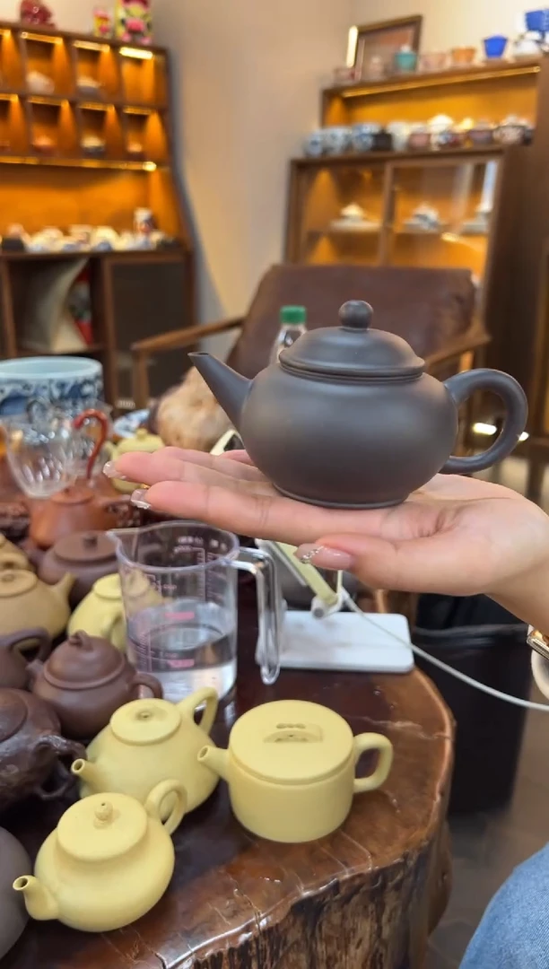 【闪购商品】紫砂茶壶【头哥手工壶】水平