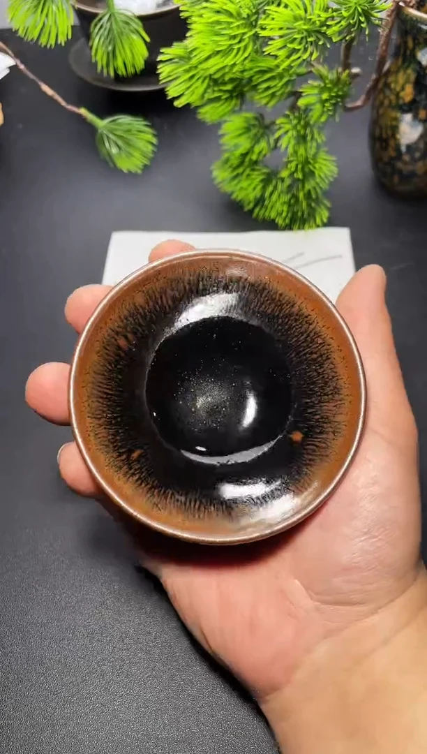 茶盏162叶紫建盏
