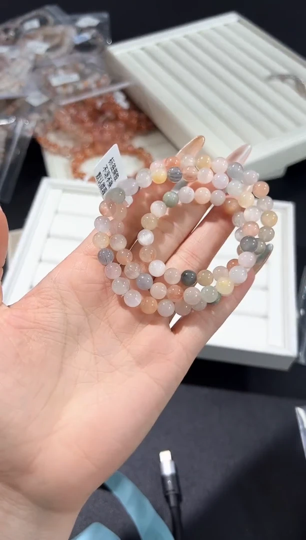 未镶嵌手串水晶21u多样性发其一【1条】默认微瑕