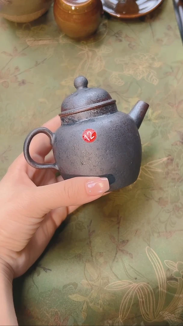 小泡壶非遗纯原矿纯手工煤窑烧制小泡壶