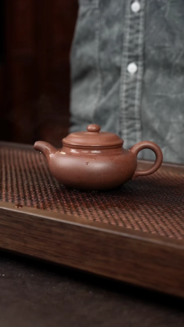 茶壶紫砂老紫泥仿古