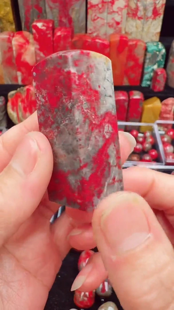 昌化石昌化鸡血石印章