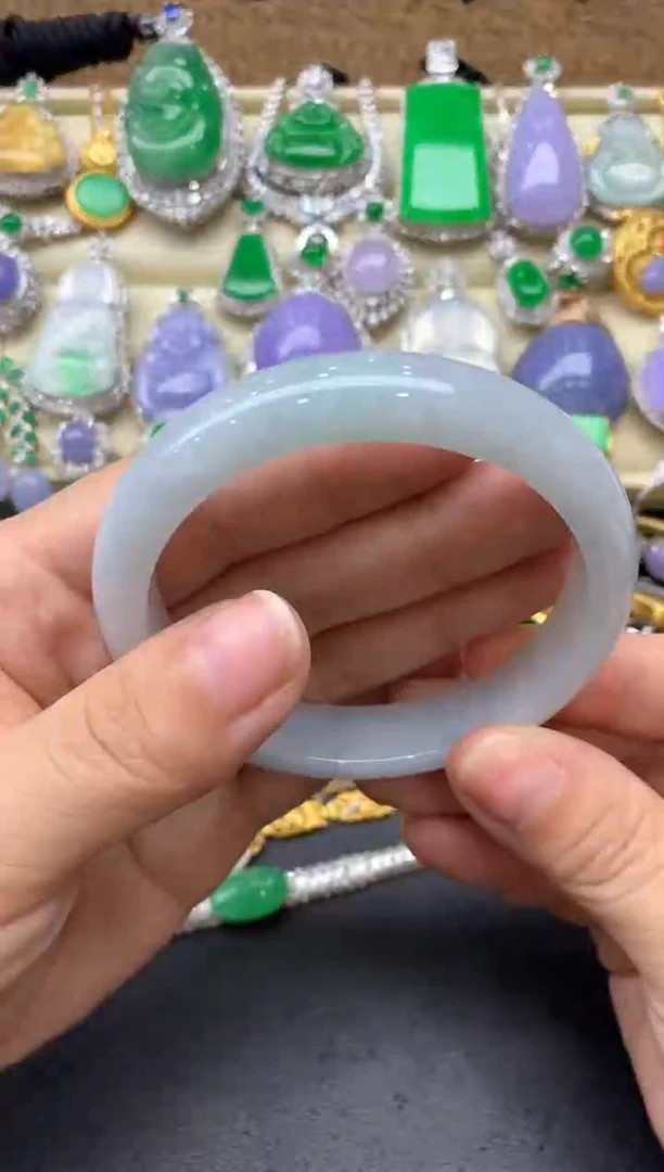 【闪购商品】翡翠手镯未镶嵌121-中国好珍宝