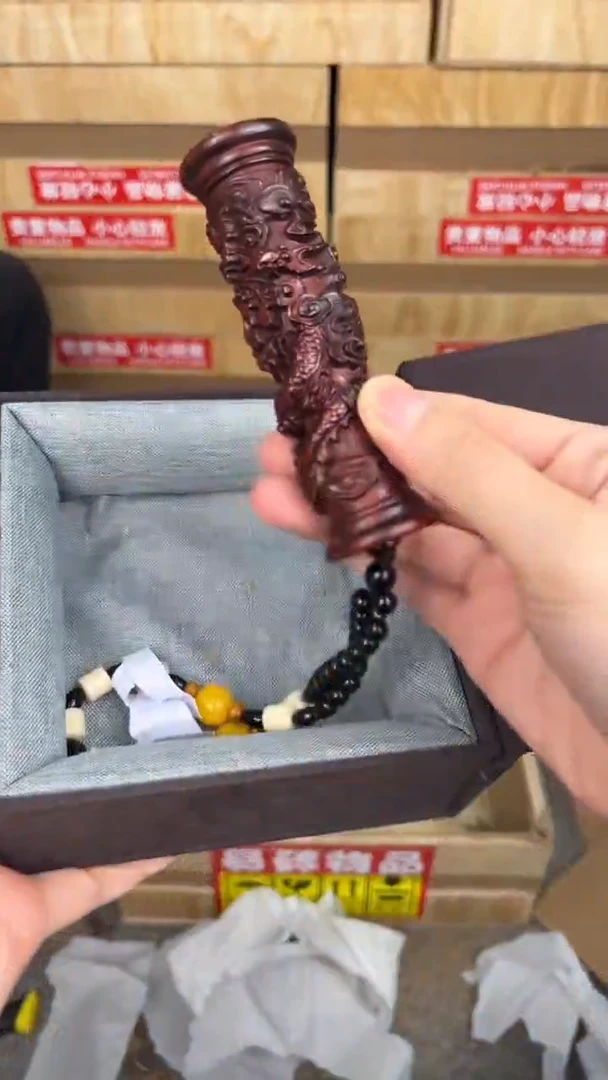 品茗文玩阁龙柱手把件链接@@SP143