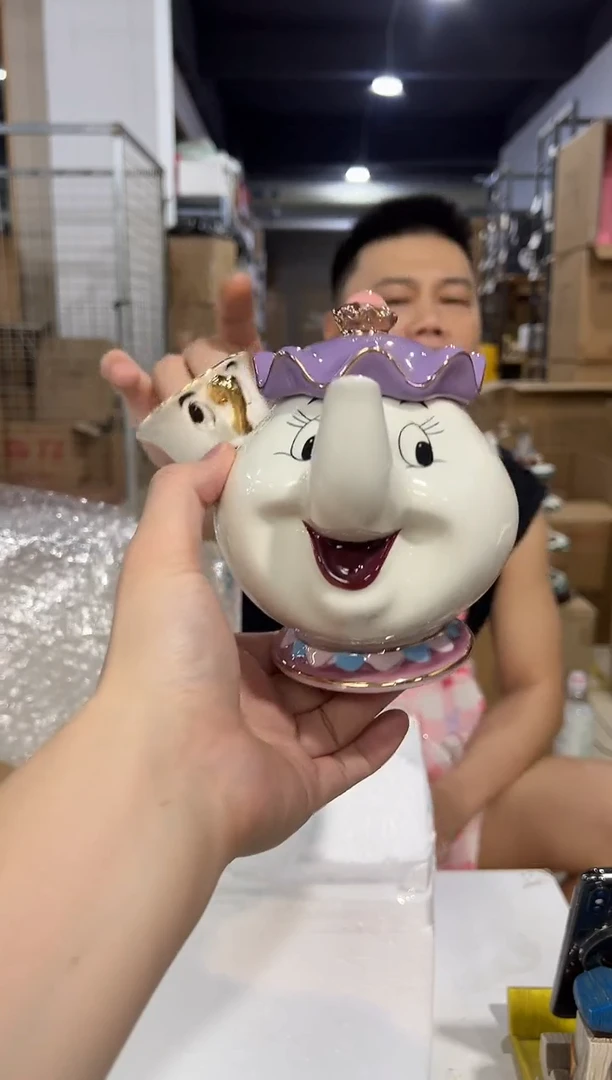 瓷片茶壶太太一壶一杯