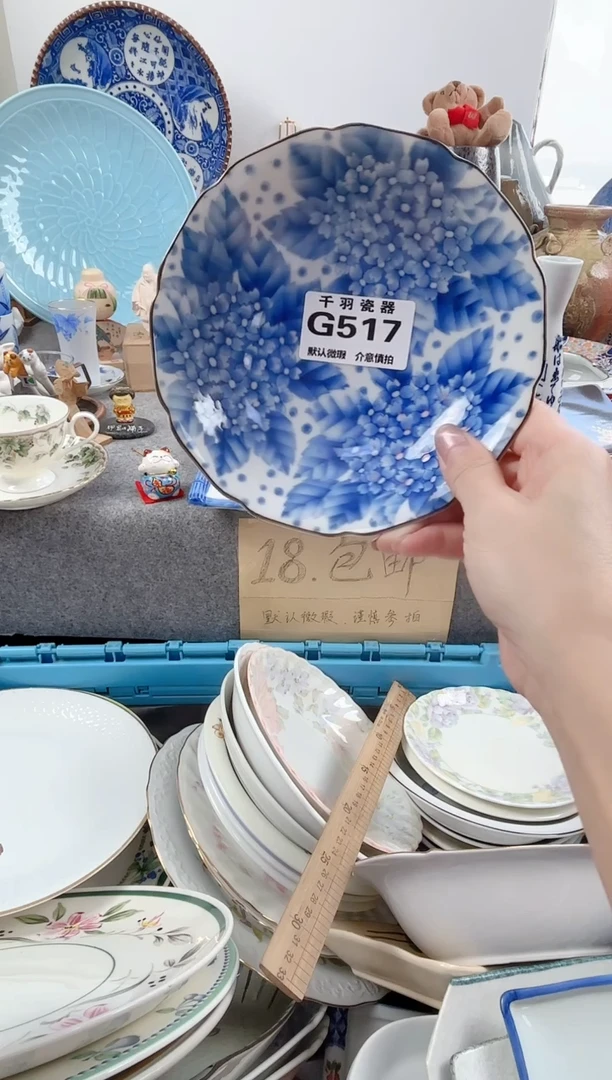 12美****方千羽瓷器默认微瑕G517