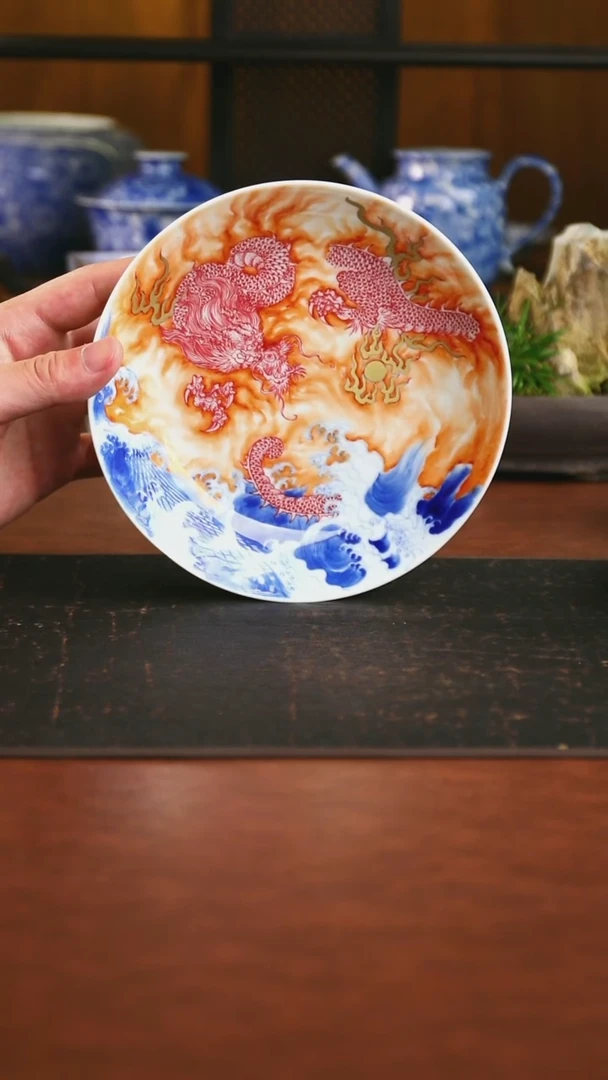 景德镇手工手绘的33