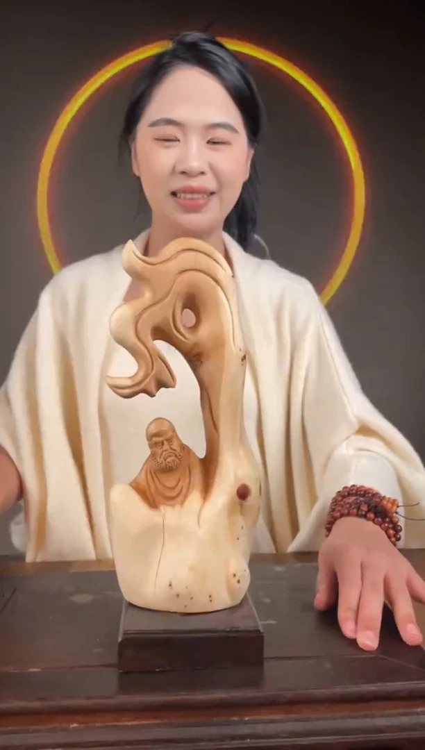 柏木（崖柏）手工摆件,先抢先得! 编号:229