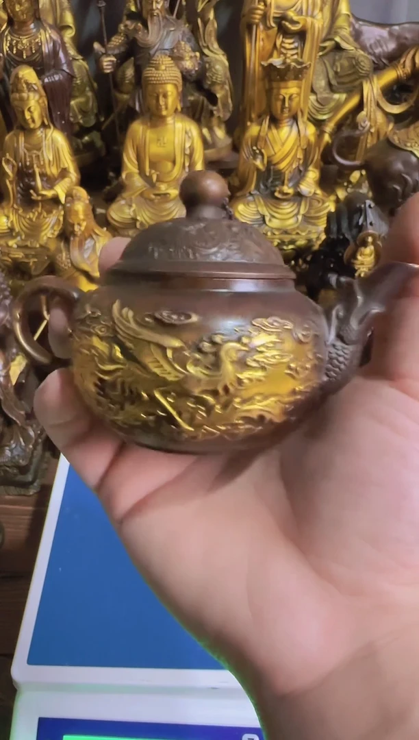 老黄黄铜摆件装饰品