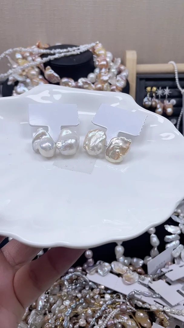 未镶嵌套装淡水珍珠【纯恬饰品】