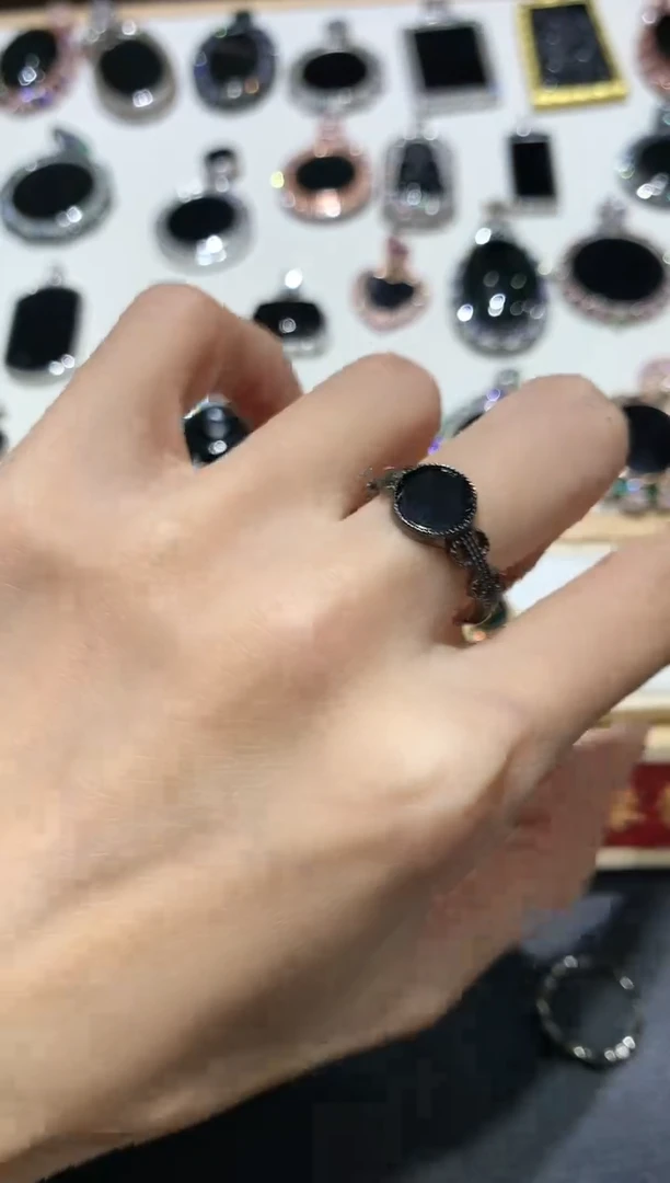 【闪购商品】翡翠吊坠(不含链)银S925镶嵌5多人多样性随机发货1件