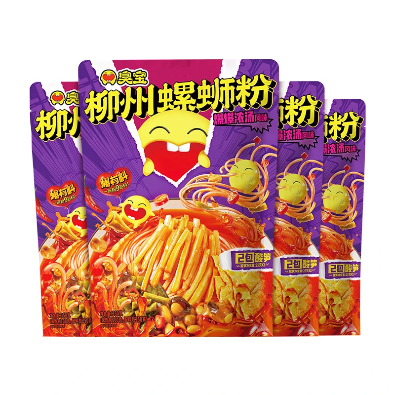 臭宝爆爆浓汤柳州螺蛳粉爆爆浓汤味 350g(350g*1袋)