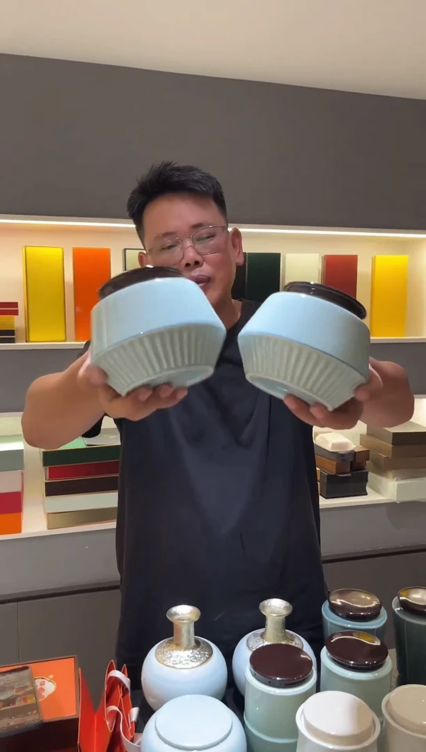 高颜值罐子约2-3两一对