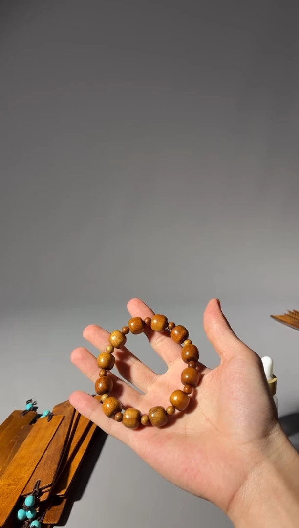 其他楠木（金丝楠）金丝楠老型珠手串