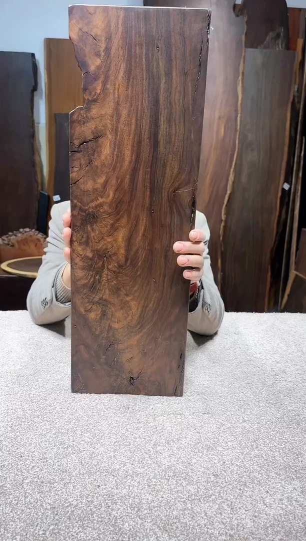 【闪购商品】风车木（黑檀木）尺寸60*20*2.5编号348