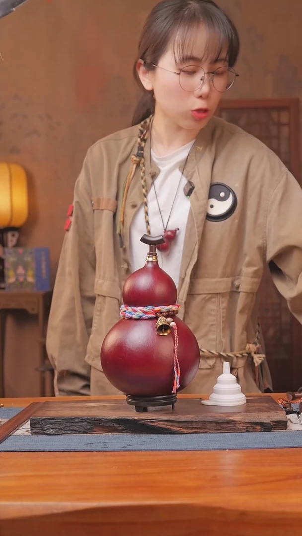 1791号链接精品大漆葫芦现货现发[一物一拍]