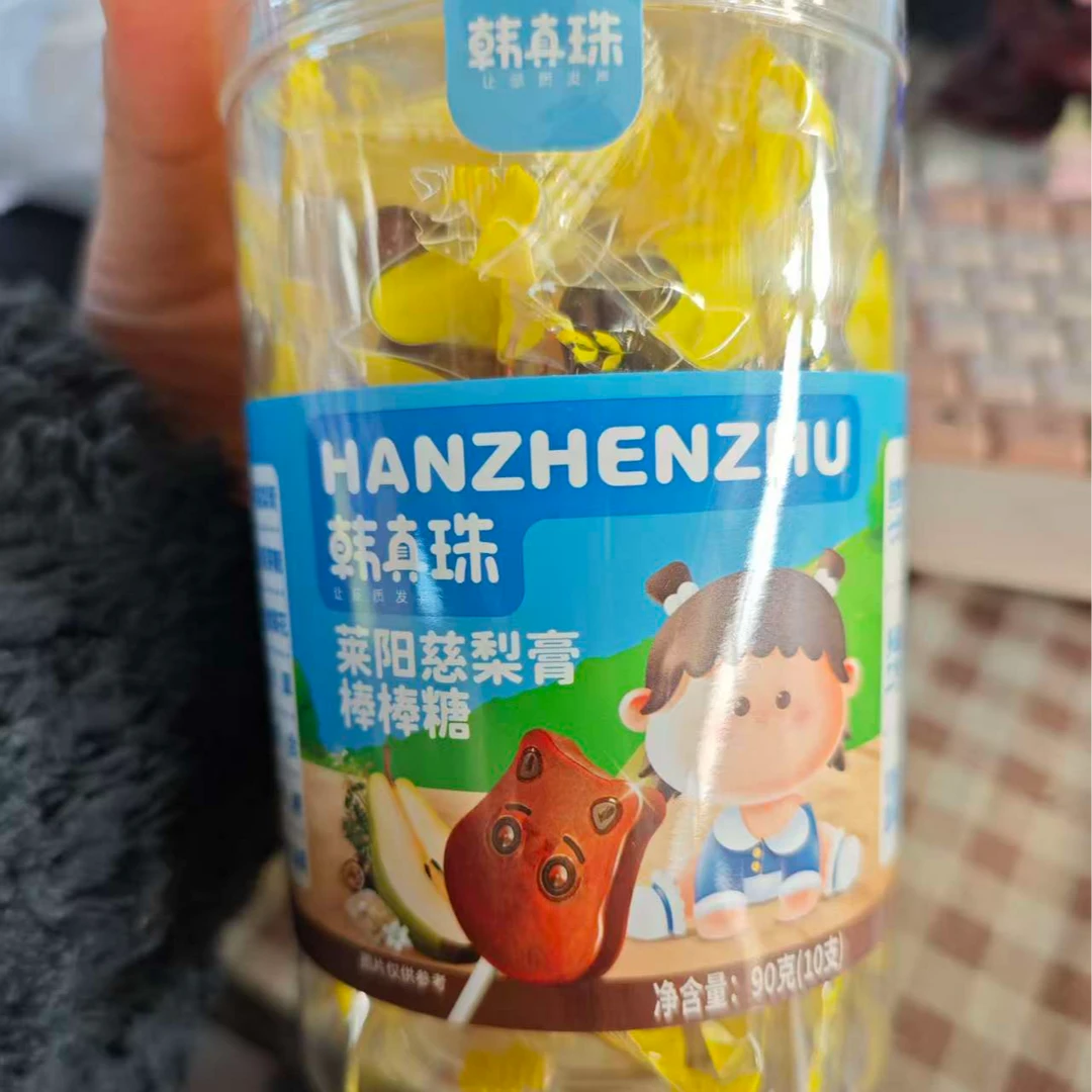 韩 莱阳梨膏棒棒糖90g