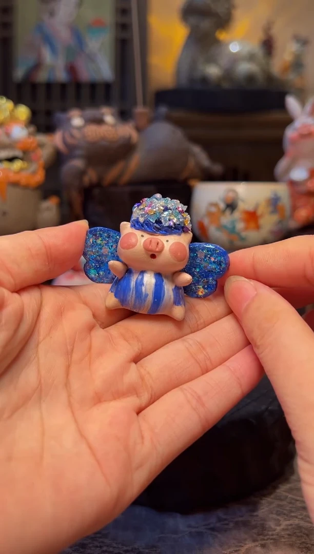 瓷片设计师手工手作款