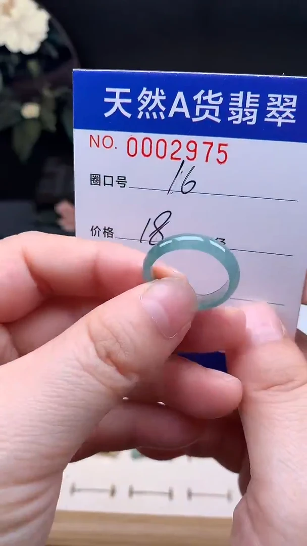 未镶嵌戒指翡翠16#