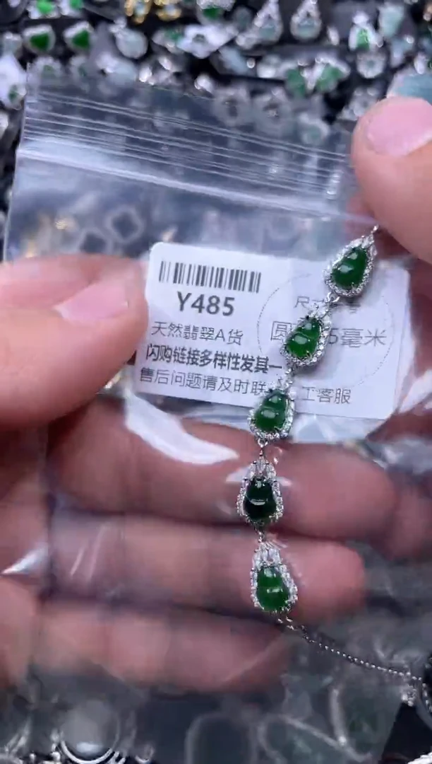 【闪购商品】翡翠颈饰未镶嵌Y485手链