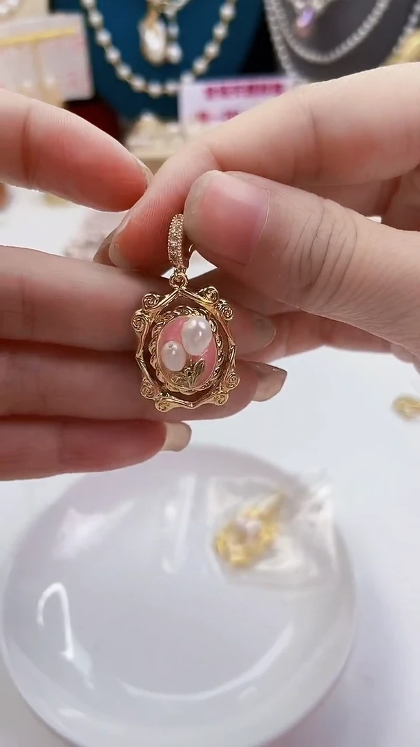 未镶嵌淡水珍珠吊坠吊坠