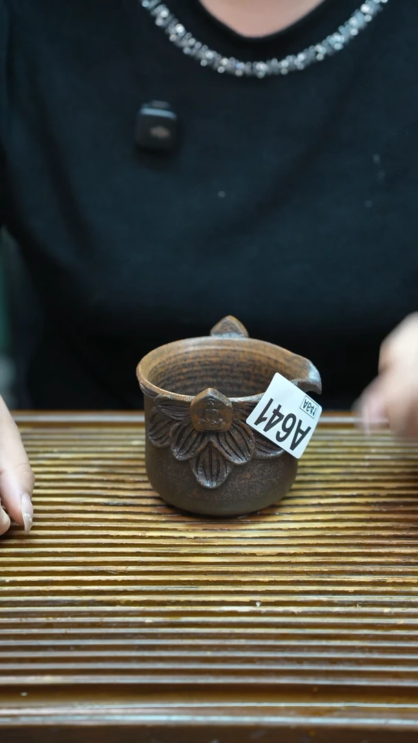 粗陶手工手做茶具