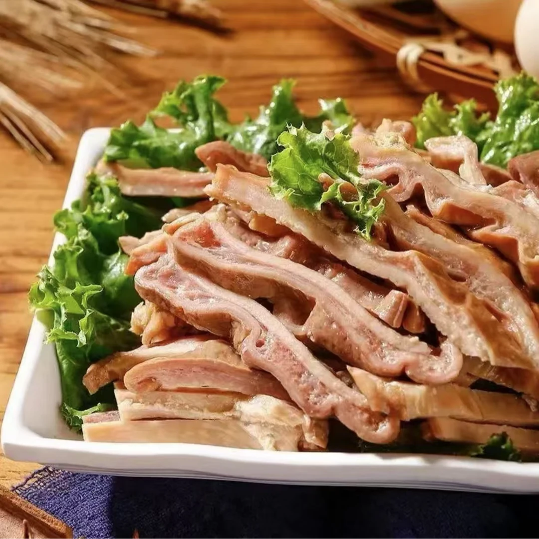 全熟猪肚丝  五香全熟猪肚丝  下酒下饭菜  500g/包   4包4斤